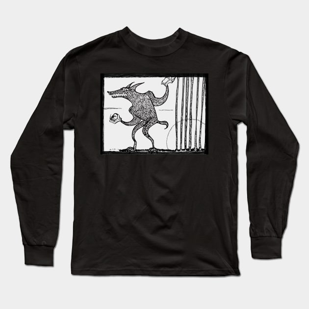 Growl Long Sleeve T-Shirt by AlphabetArmy